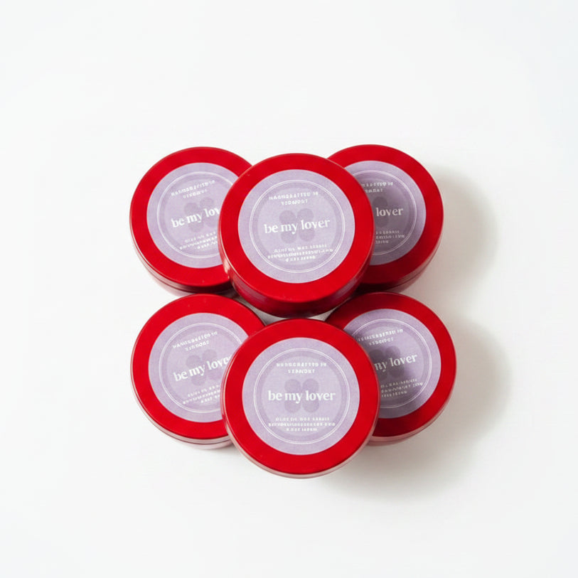 Be My Lover – 6.5 oz Red Tin Candle