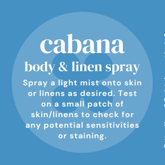 Cabana Body & Linen Travel Spray