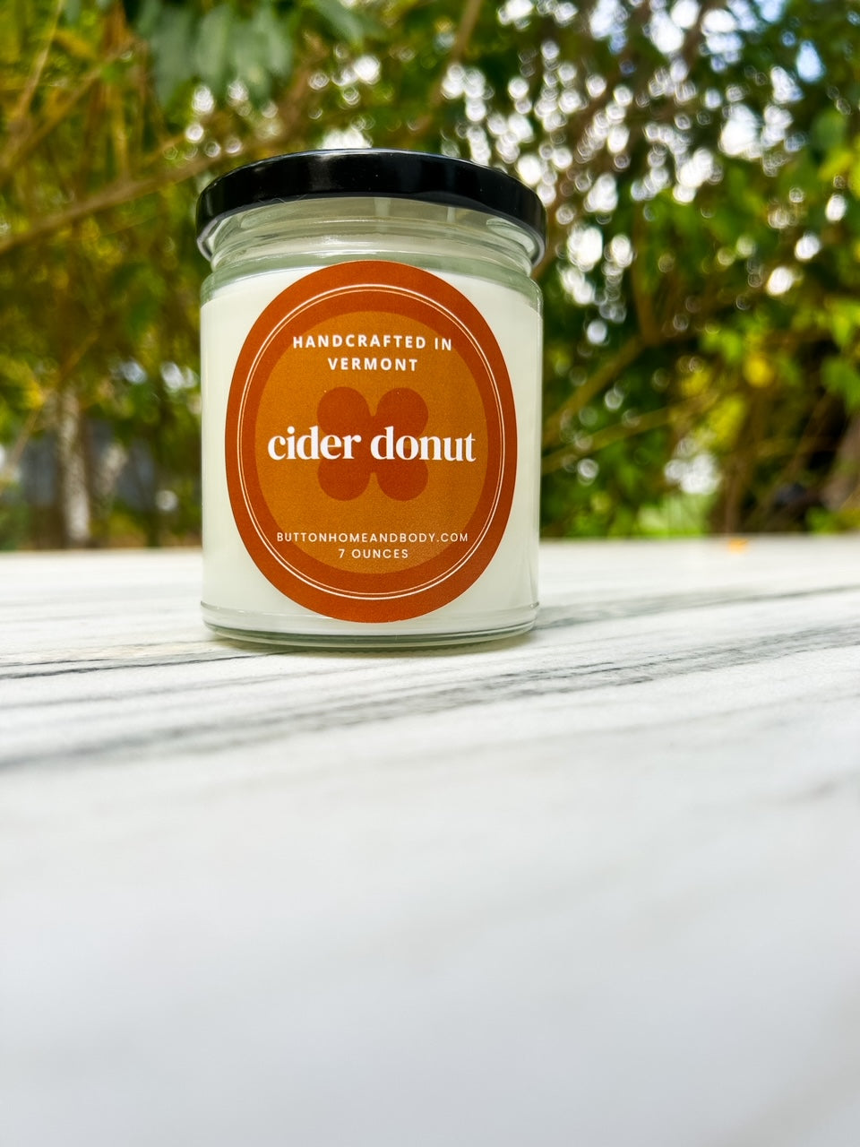 Cider Donut Candle 7 ounce Jar