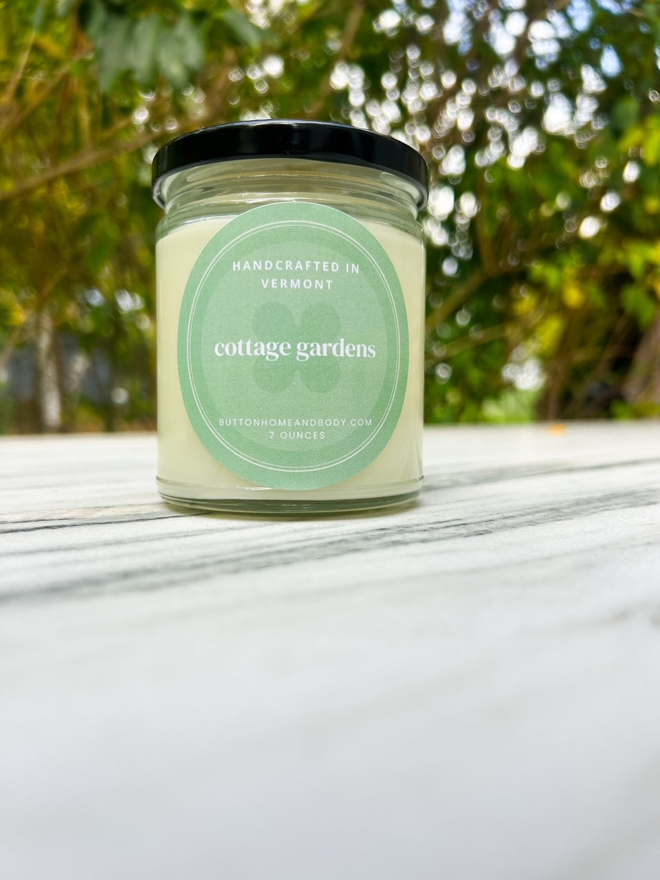 Cottage Gardens Candle 7 ounce Jar