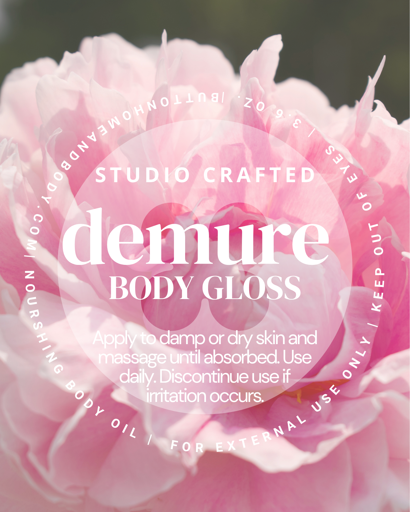 Demure Body Gloss | Luxurious Hydrating Oil