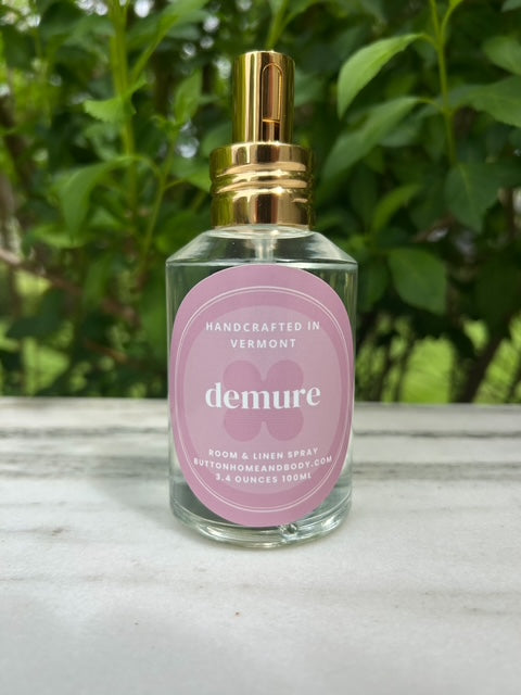 Demure Room & Linen Spray