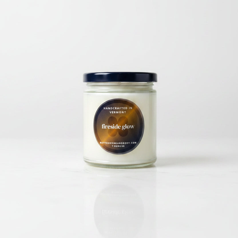 Fireside Glow Candle 7 Ounce Jar