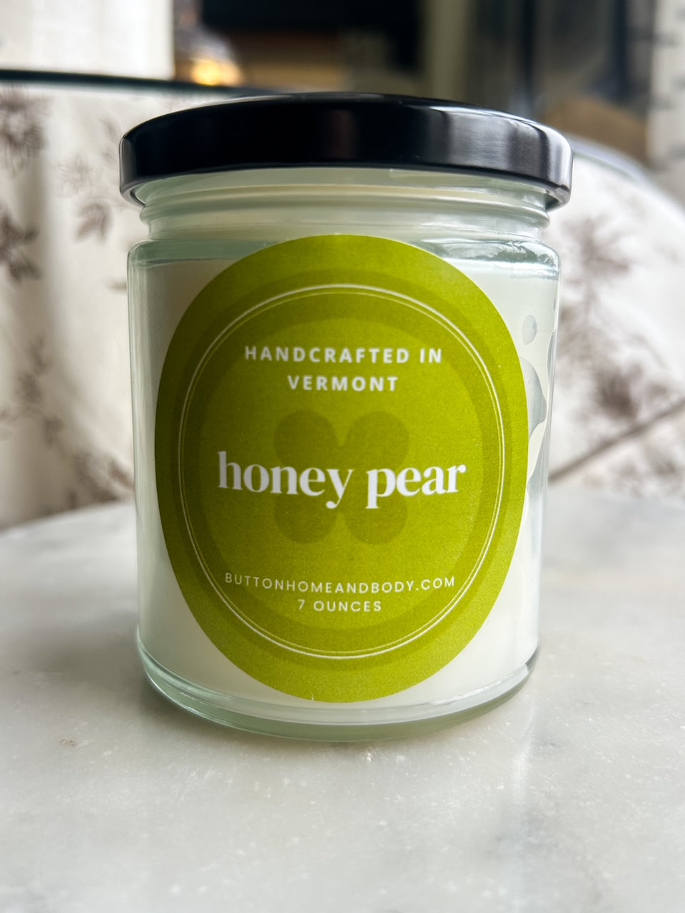 Honey Pear 7 Ounce Jar Candle