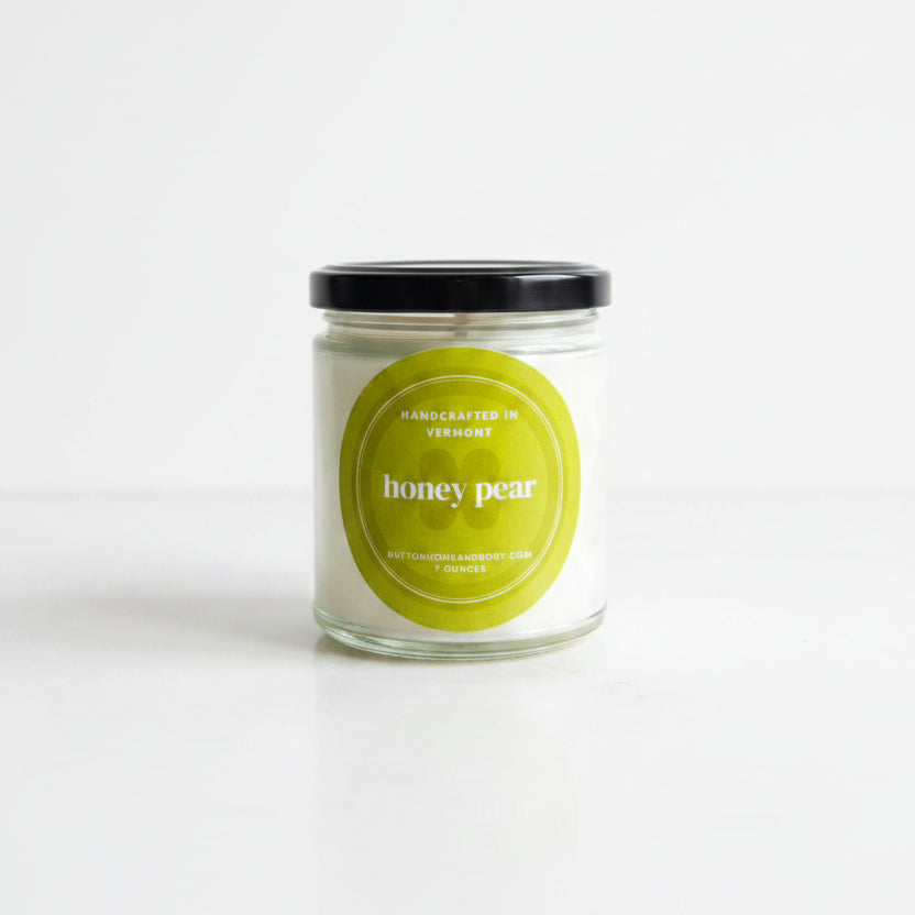 Honey Pear 7 Ounce Jar Candle