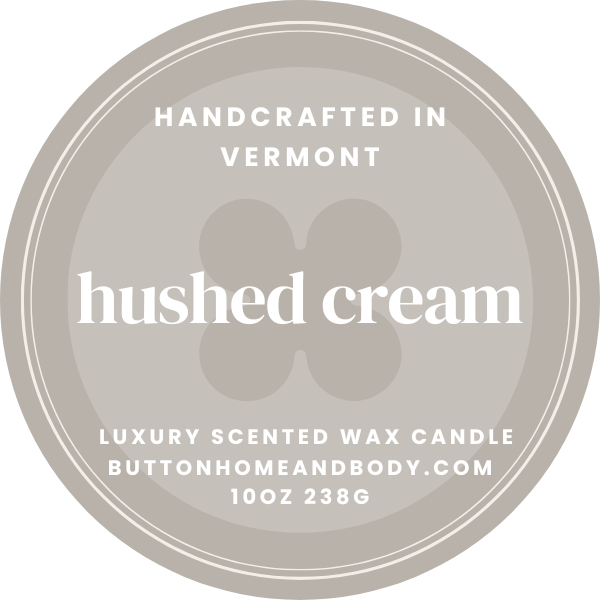 Hushed Cream 10oz Candle