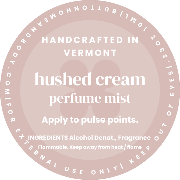 Hushed Cream Perfume Mist