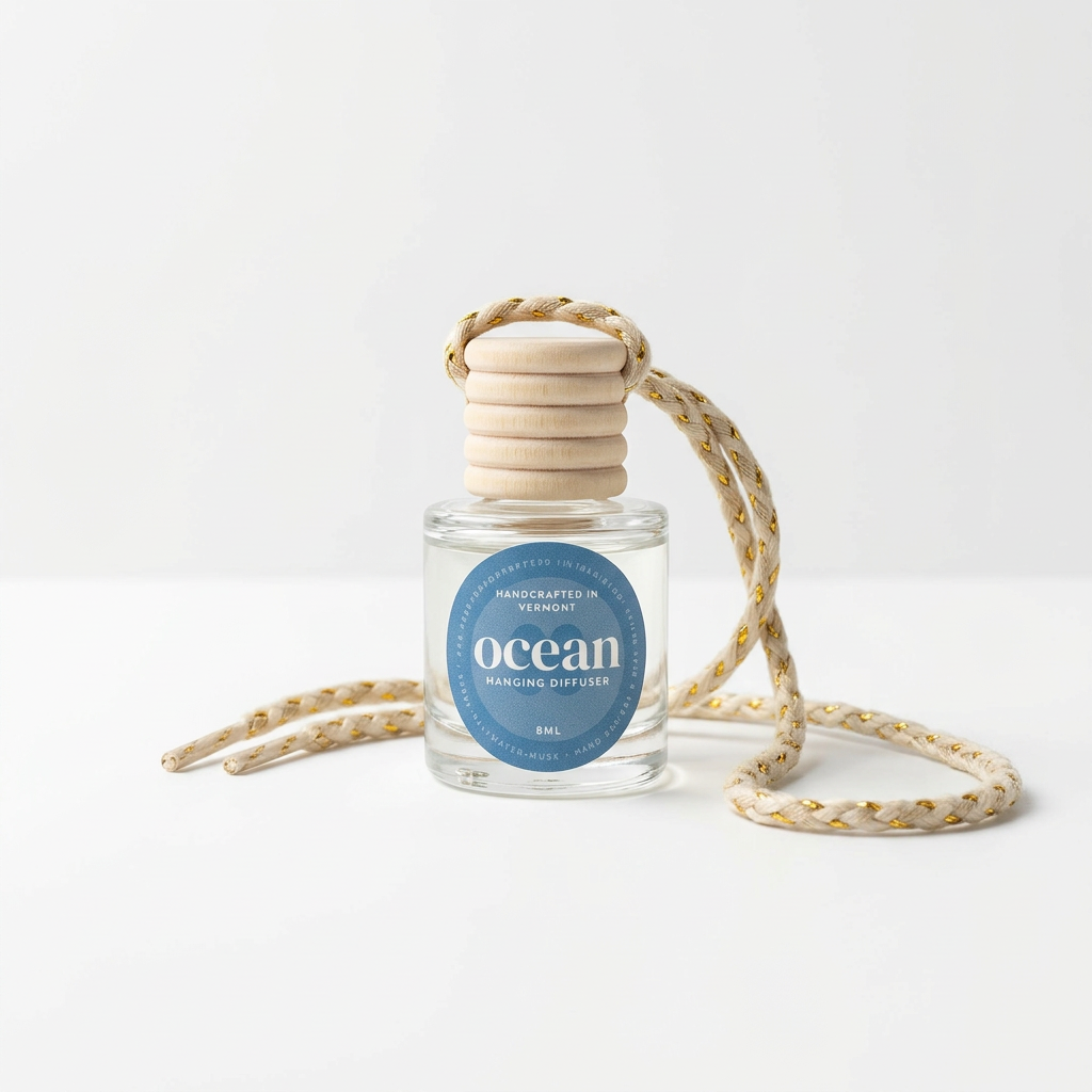 Ocean diffuser on a clean white studio surface