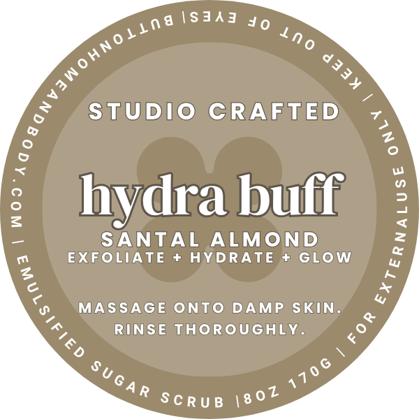 Santal Almond Hydra Buff Sugar Scrub
