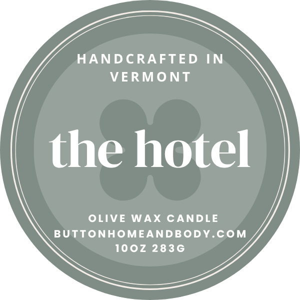 The Hotel 10 oz Olive Luxury Wax Blend Candle