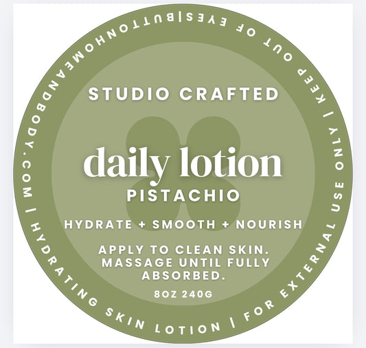 Pistachio Cream Daily Lotion