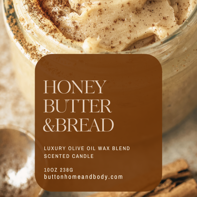Honey Butter & Bread 10oz Candle