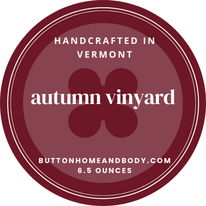 Autumn Vineyard 6.5 oz Hand-Poured Luxury Candle | Double-Wick Custom Fragrance Blends