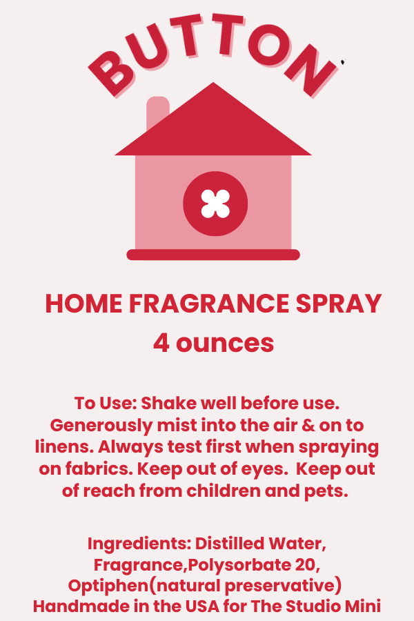 Product Label Image 4 Ounces Home Fragrance Spray