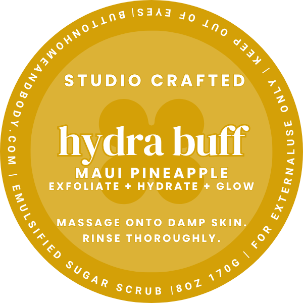 Maui Pineapple Hyda Buff Sugar Scrub