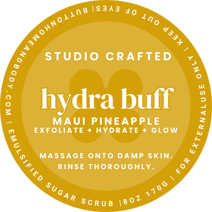 Maui Pineapple Hyda Buff Sugar Scrub