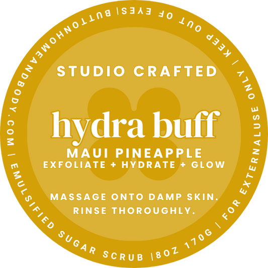 Maui Pineapple Hyda Buff Sugar Scrub