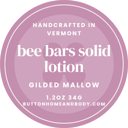 Bee Bar Solid Lotion – Nourishing Beeswax Balm for Hands, Cuticles & Dry Spots