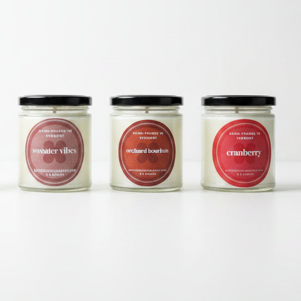Small Candle Jar 3-Pack – Pop Up