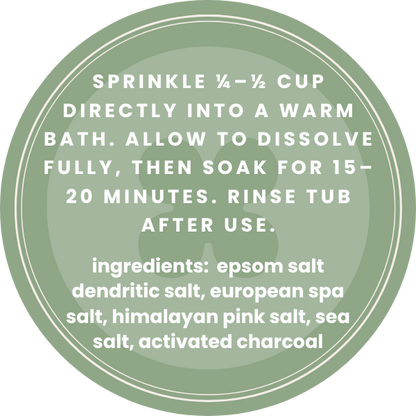 Mineral Detox Bath Soak