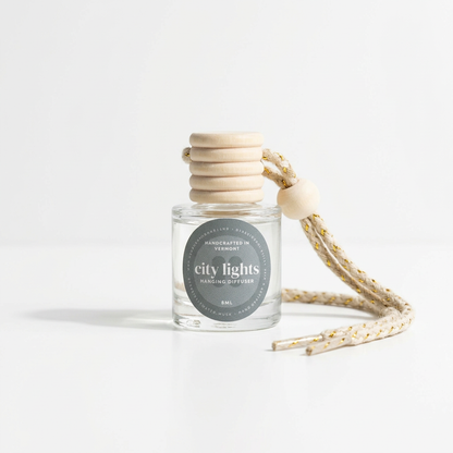 City Lights diffuser in a clean white editorial studio setting
