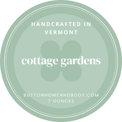 Cottage Gardens Candle 7 ounce Jar
