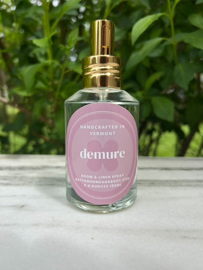 Demure Room & Linen Spray