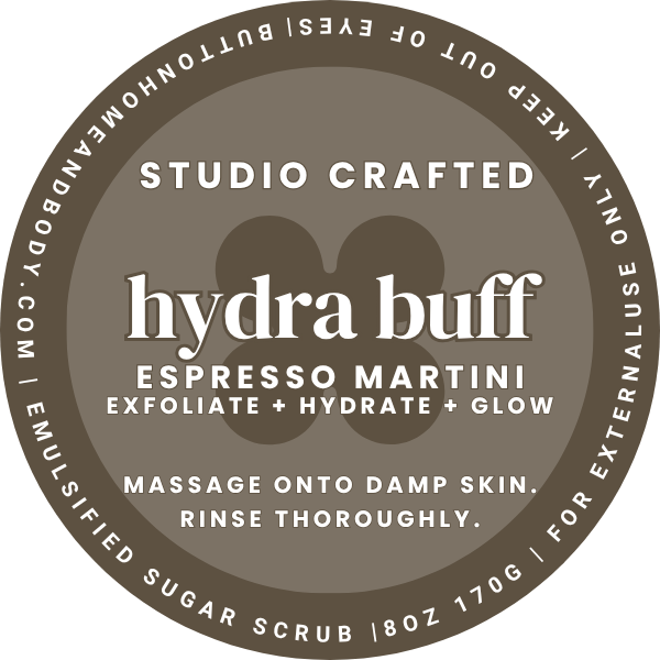 Espresso Martini Hydra Buff Sugar Scrub