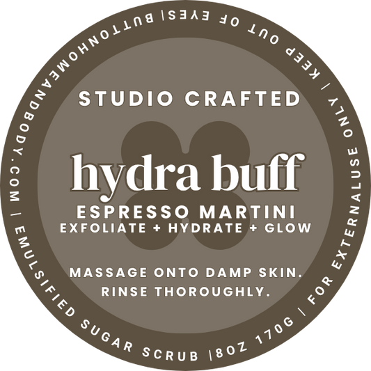 Espresso Martini Hydra Buff Sugar Scrub
