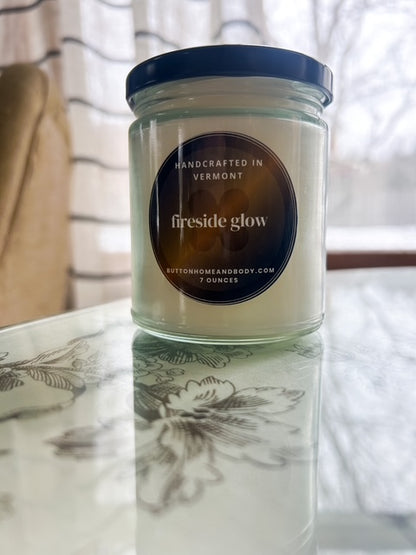 Fireside Glow Candle 7 Ounce Jar