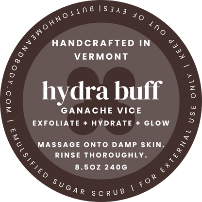 Ganache Vice Hydra Buff Sugar Scrub
