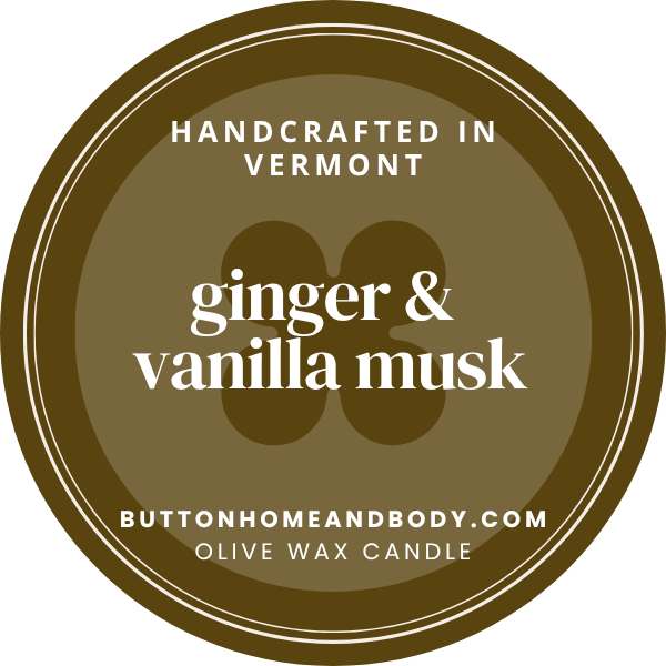Ginger & Vanilla Musk Candle | 10 oz