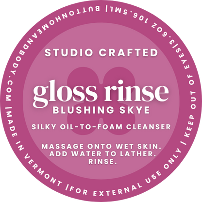 Gloss Rinse Foaming Shower Oil — Blushing Skye