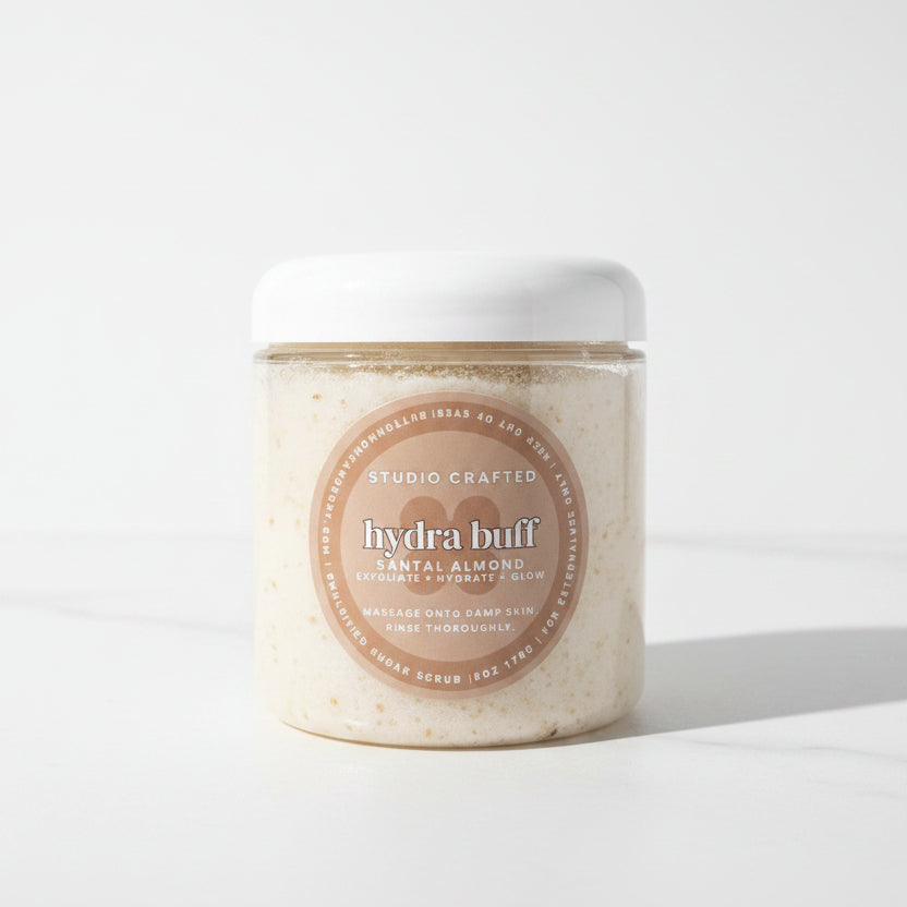 Santal Almond Hydra Buff Sugar Scrub