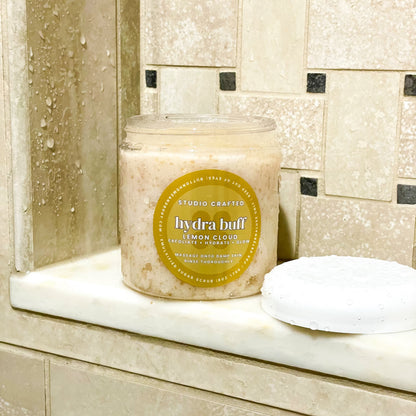 Lemon Cloud Hydra Buff Sugar Scrub