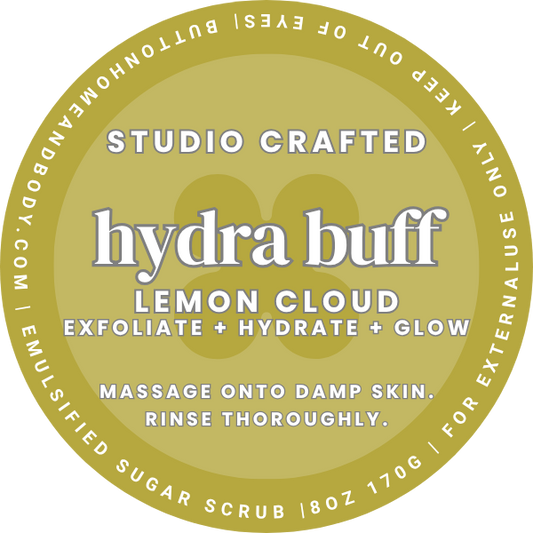 Lemon Cloud Hydra Buff Sugar Scrub