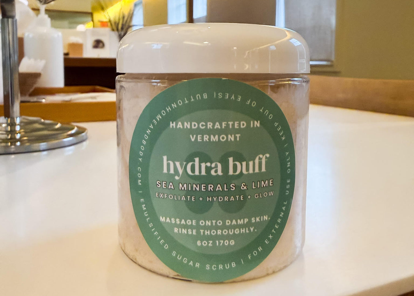 Sea Minerals & Lime Hydra Buff Sugar Scrub