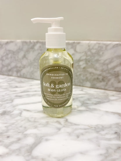 Loft & Garden Body Gloss | Luxurious Hydrating Oil