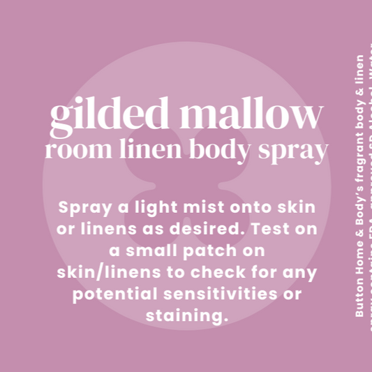 Gilded Mallow Body & Linen Travel Spray