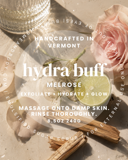 Melrose Hydra Buff Sugar Scrub