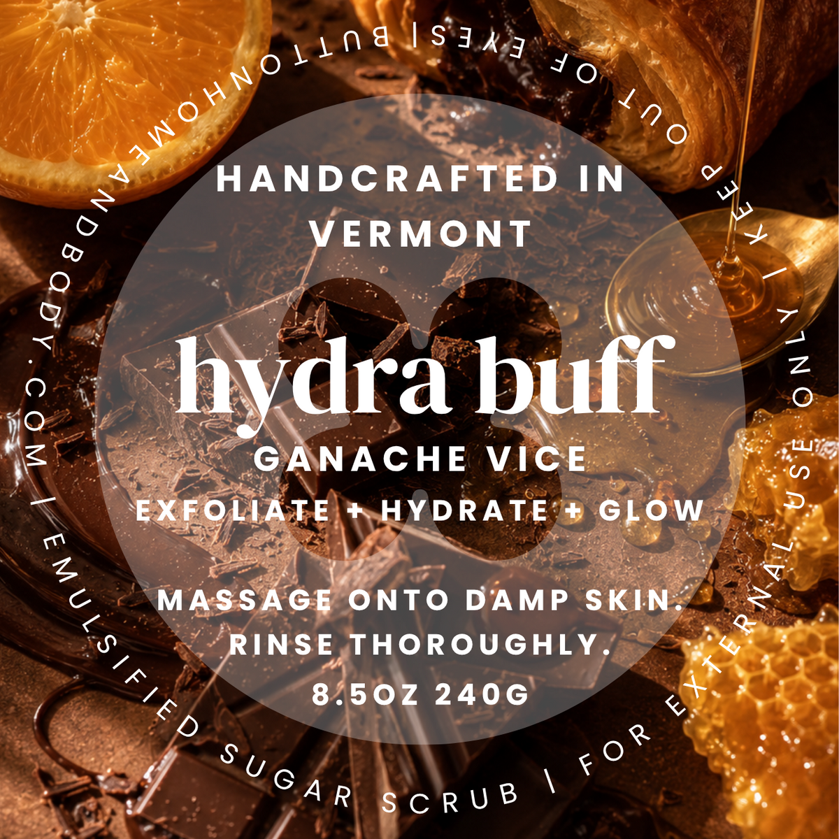 Ganache Vice Hydra Buff Sugar Scrub