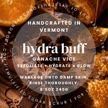 Ganache Vice Hydra Buff Sugar Scrub