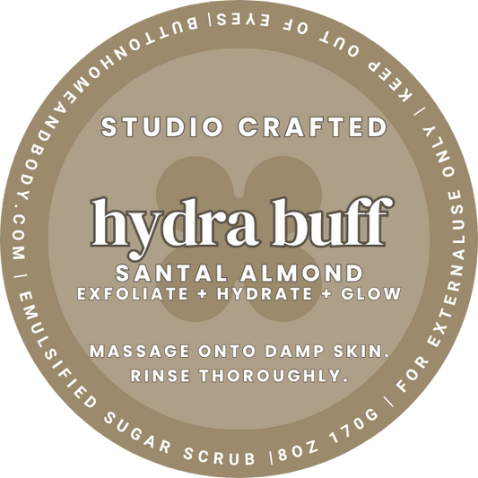 Santal Almond Hydra Buff Sugar Scrub