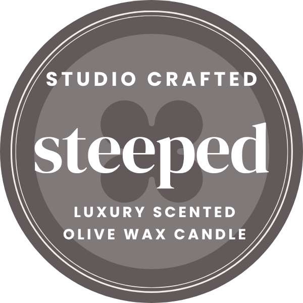 Steeped Olive Oil Wax Candle with Bergamot & Black Tea