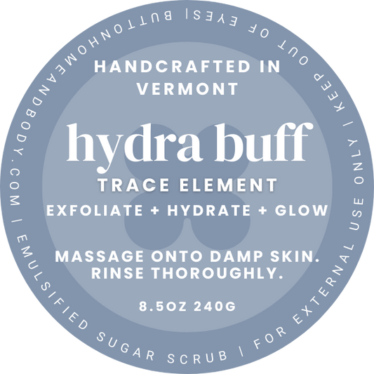Trace Element Hydra Buff Sugar Scrub