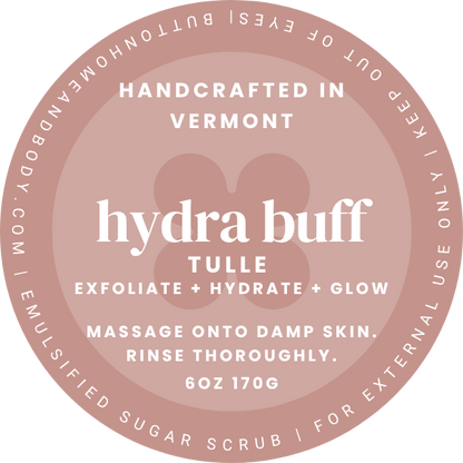 Tulle Hydra Buff Sugar Scrub