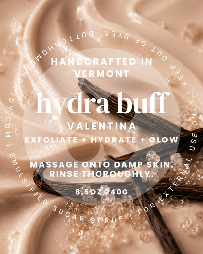 Valentina Hydra Buff Sugar Scrub