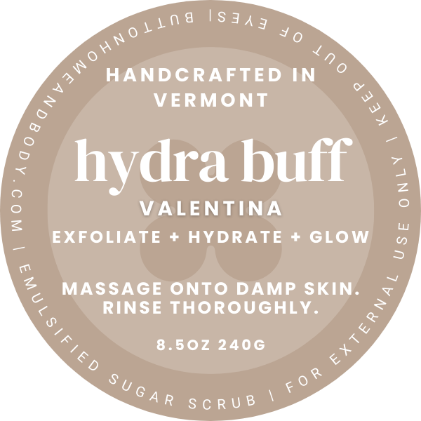 Valentina Hydra Buff Sugar Scrub