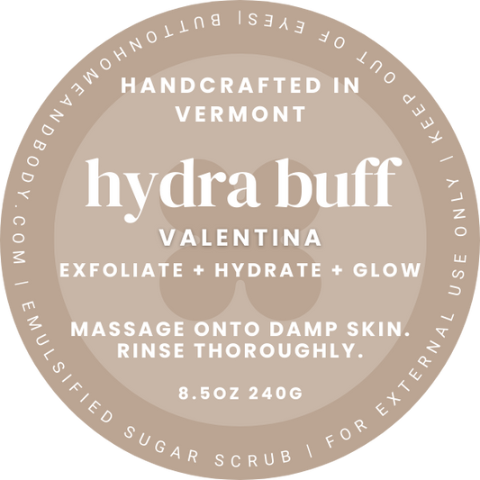 Valentina Hydra Buff Sugar Scrub