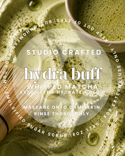 Whipped Matcha Hydra Buff Sugar Scrub